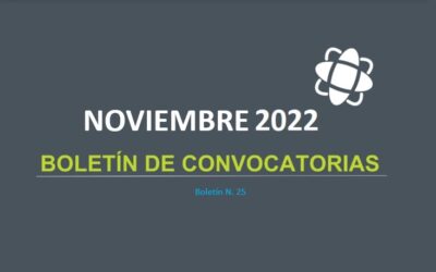 Boletín de convocatorias Noviembre 2022