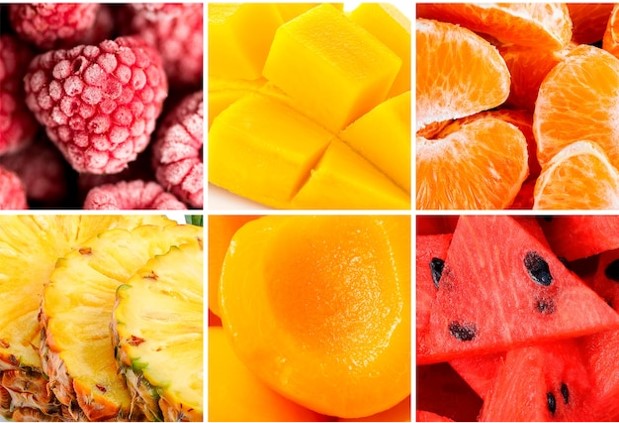 Láminas de fruta con antioxidantes naturales, de suave textura, aroma y sabor a cítricos